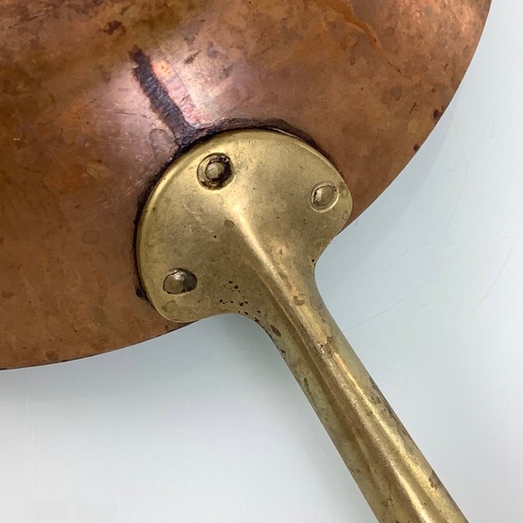 Vintage Paul Revere 1801 Copper frying pa sauté skillet 10.5 EUC - Picture 4 of 9